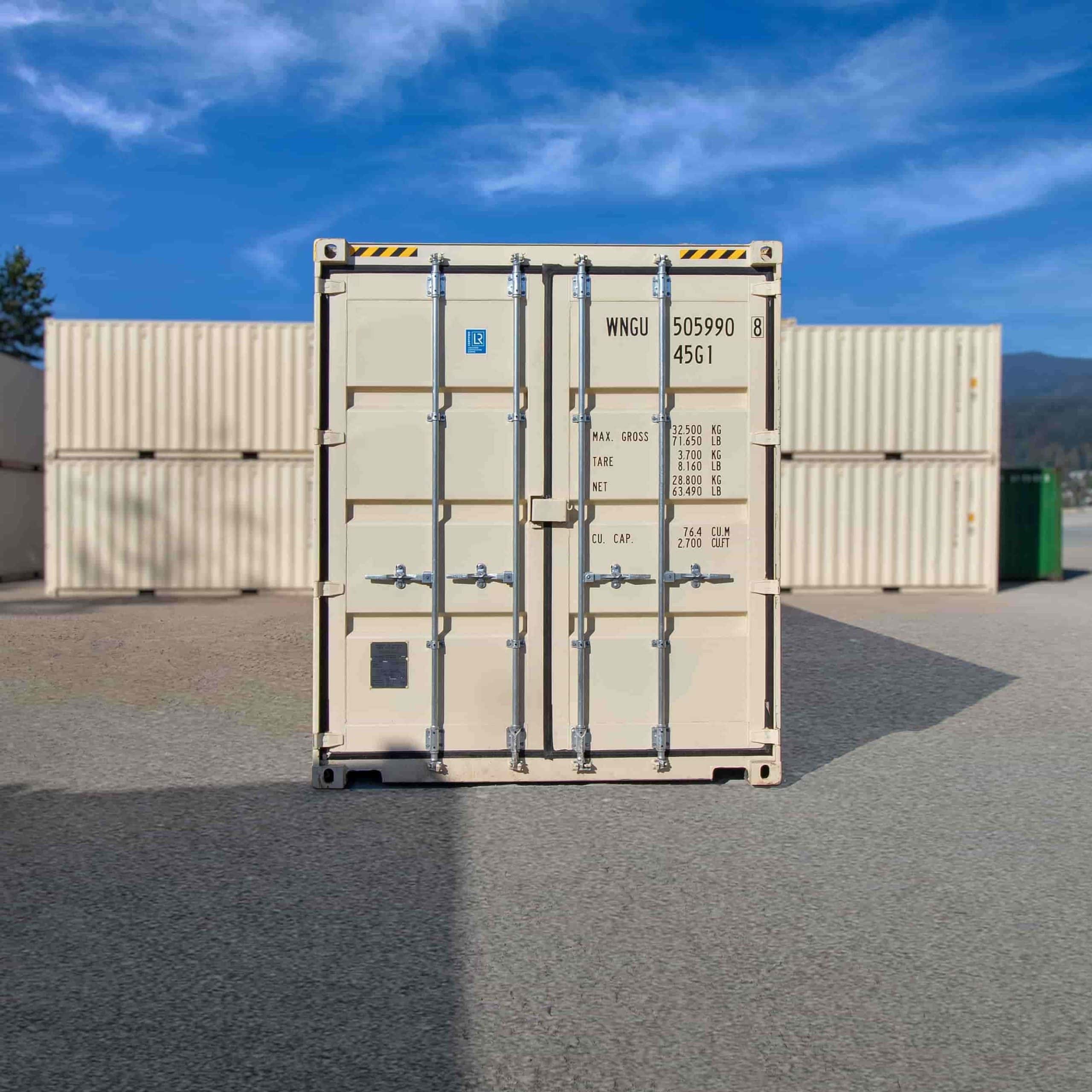 40&rsquo;HC New (1-trip) Shipping Container - Container Services Pty Ltd