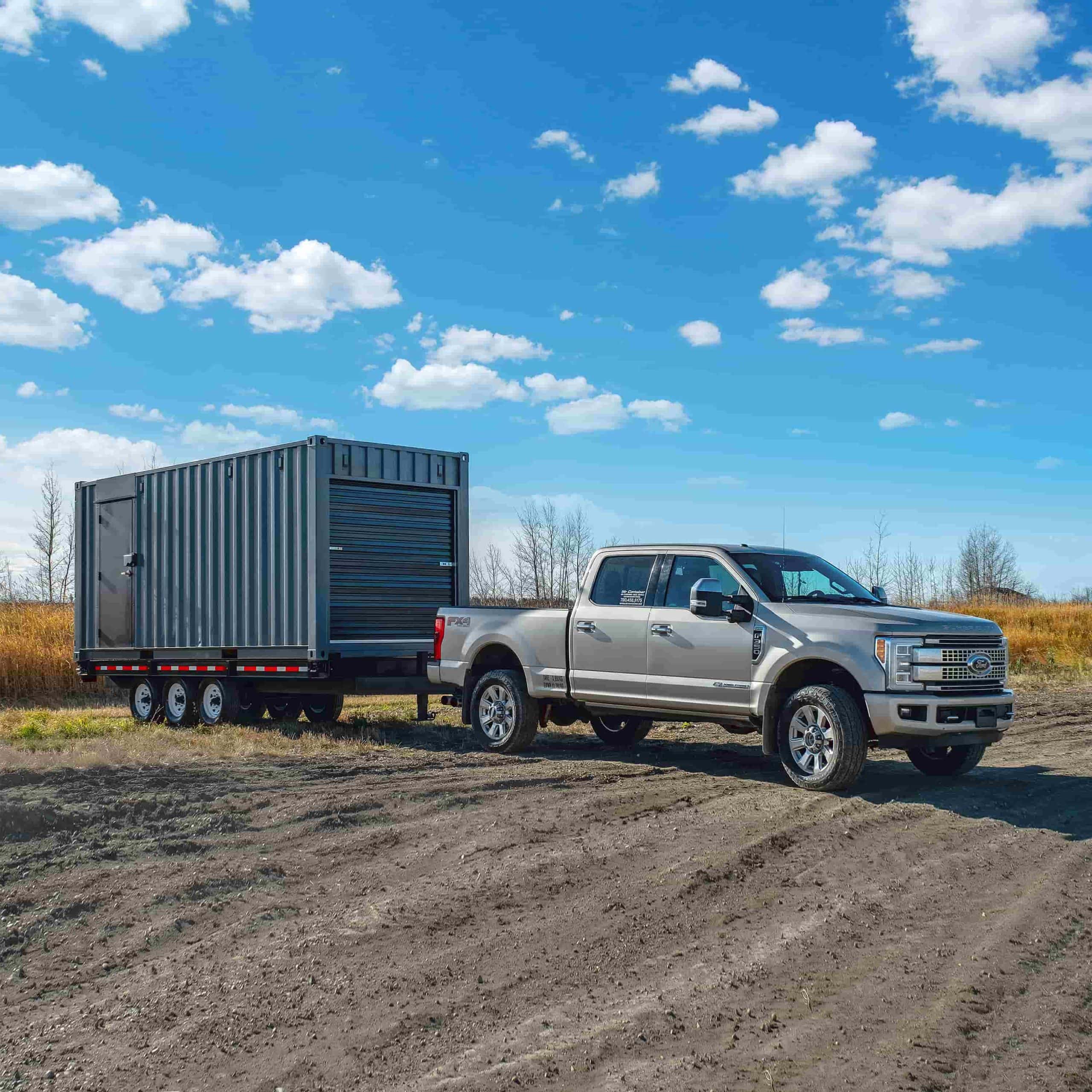 20&rsquo; Bumper Pull Container Chassis - Container Services Pty Ltd