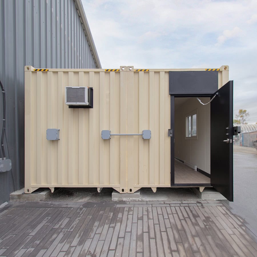 40&rsquo; x 16&rsquo; Extra Wide Custom Site Office - Container Services Pty Ltd
