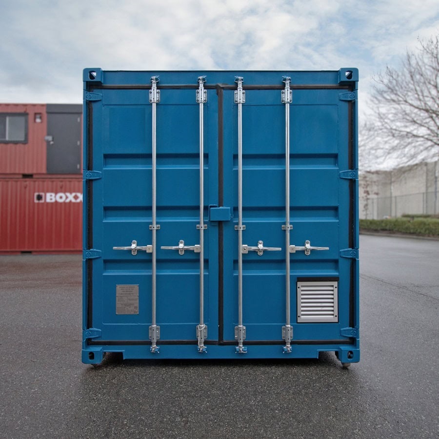Shipyard Machinery Enclosure - Container Services Pty Ltd