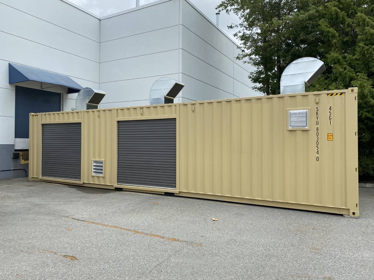 40&prime; Compressor Room - Container Services Pty Ltd