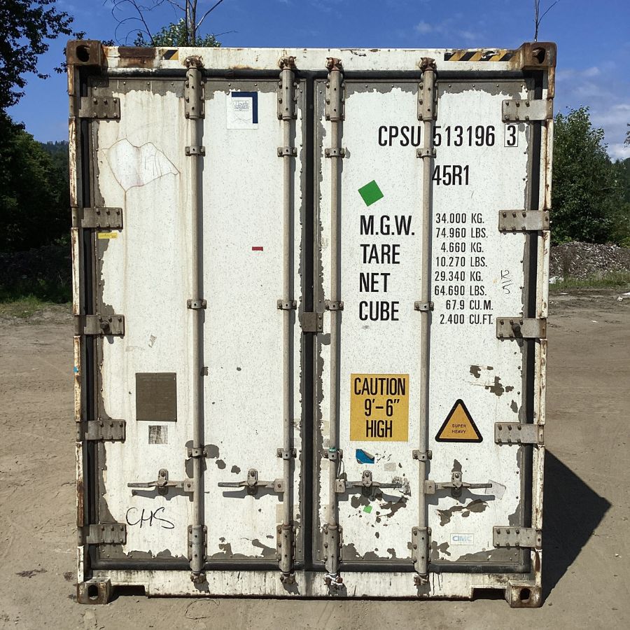 40&rsquo;HC Non-Working Reefer (DMG) - Container Services Pty Ltd