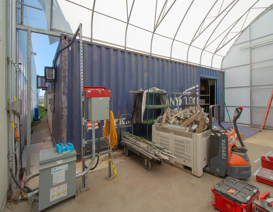 Custom Storage & Processing units for an Organics Company - Container Services Pty Ltd