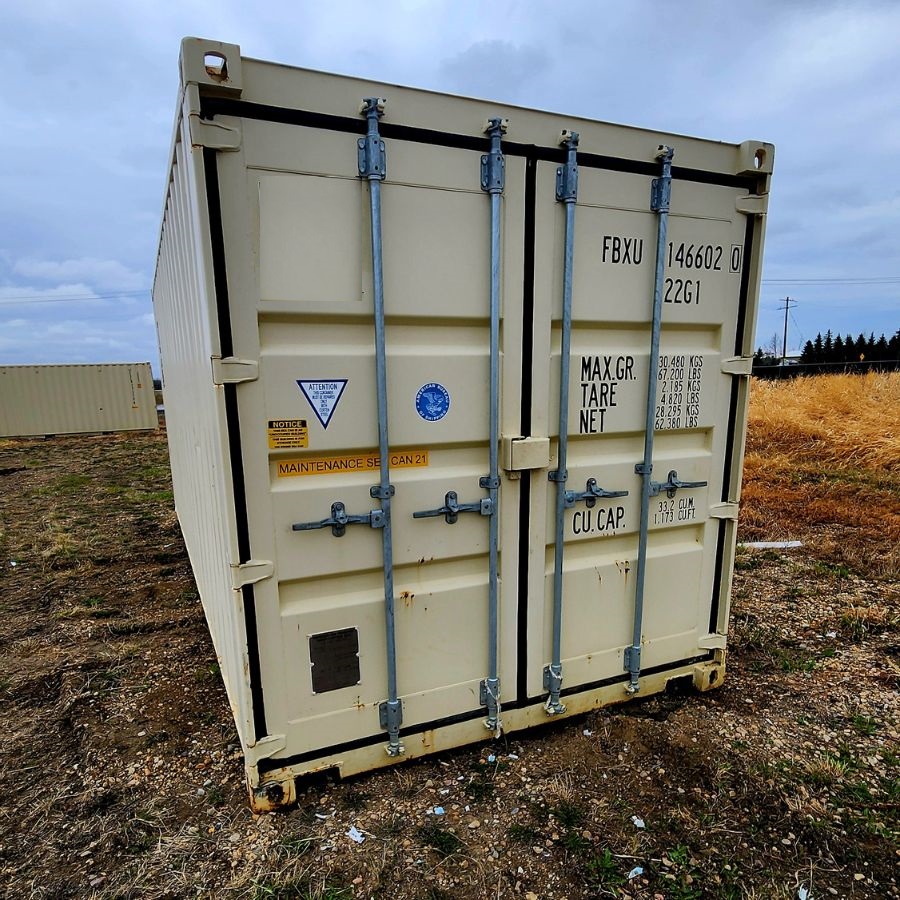 20&rsquo; New (1-Trip) Container w/ Shelving on BOTH sides - Container Services Pty Ltd
